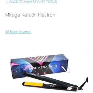 Mirage Keratin flat iron.